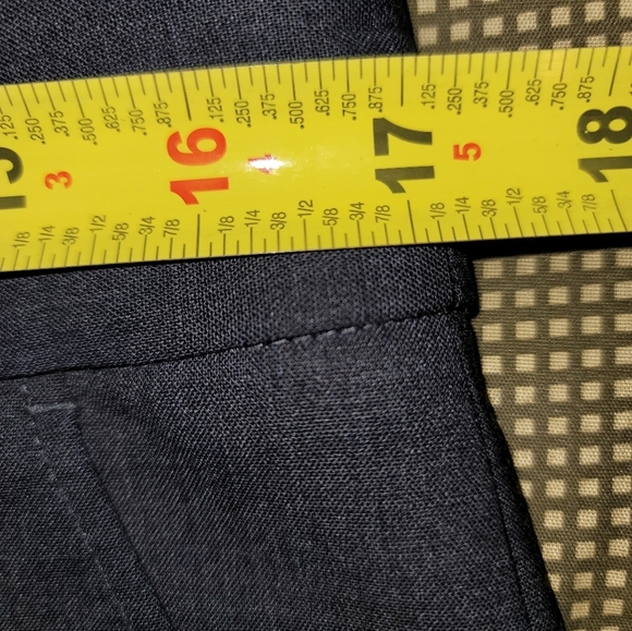 BCBGMAXAZRIA Women Solid Gray Wool Two Buttons Blazer & Pant 2 Piece Suit Size M - Picture 13 of 15